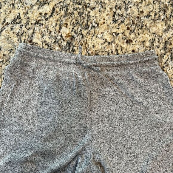 Zella Girl Heather Gray jogger tie Sweatpants - Picture 3 of 5